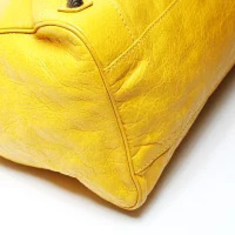 Balenciaga Vero Shoulder Pink Bag Yellow - Picture 6 of 13